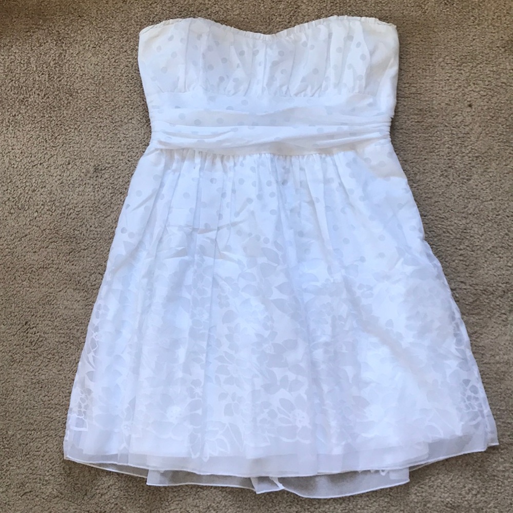 White sun dress